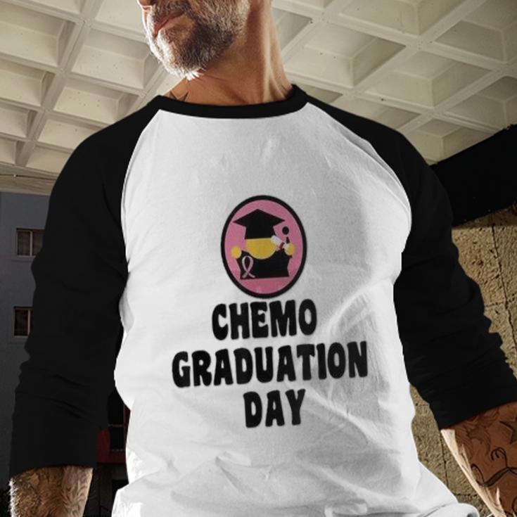 Chemo Graduation Day Victory Support Shirt Baseball Raglan Shirt