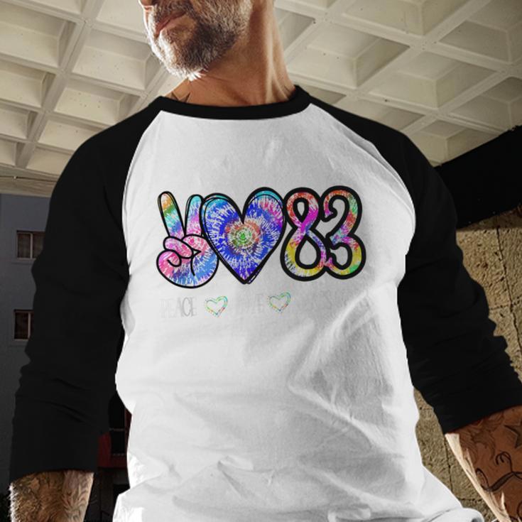 Class Of 1983 Shirt Graduation Tie Dye Senior '83 Reunion Baseball Raglan Shirt
