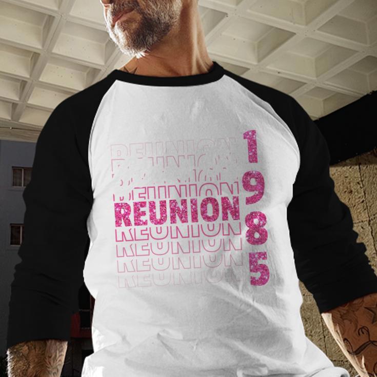 Class Of 1985 Reunion 85 Graduation Reunion 1985 Baseball Raglan Shirt