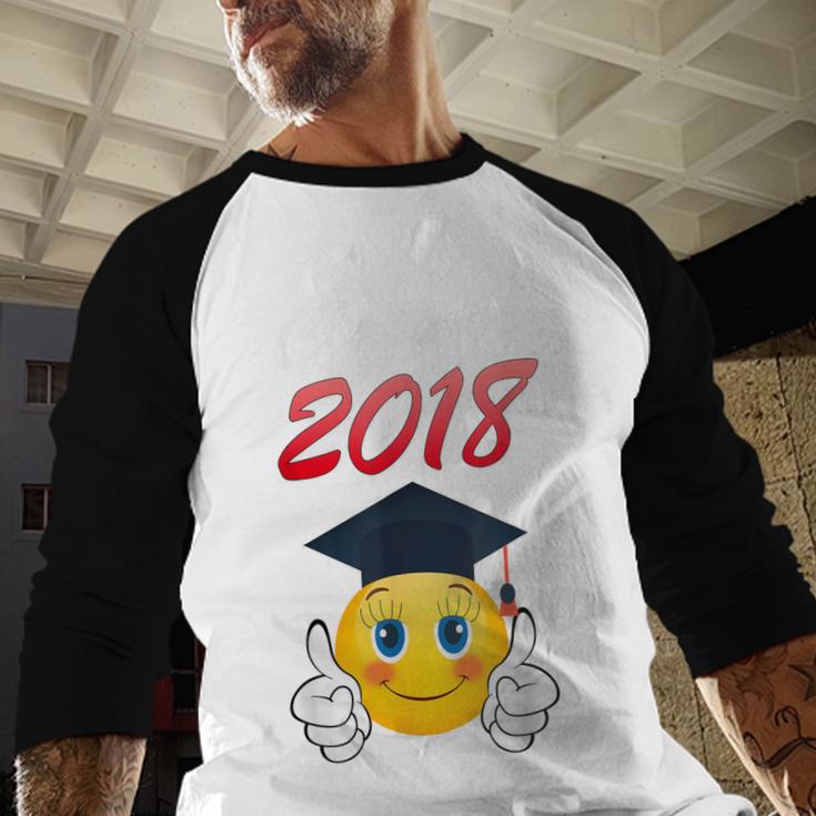 Class Of 2018 Graduation Grad For Her Tee Shirt Baseball Raglan Shirt