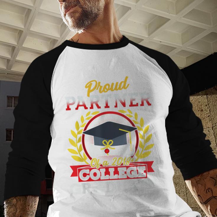 Class Of 2018 Graduation Tshirt For Partner Of Graduate Baseball Raglan Shirt