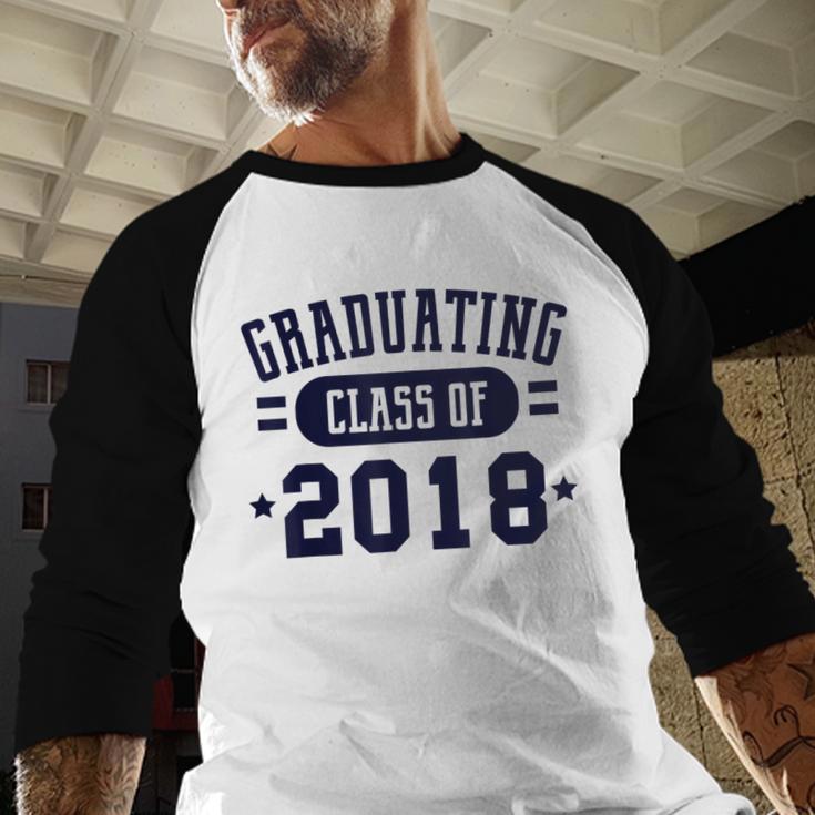 Class Of 2018 Shirts For Seniors Graduation Baseball Raglan Shirt