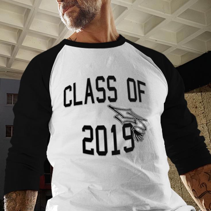 Class Of 2019-High School College University GRADUATION Baseball Raglan Shirt