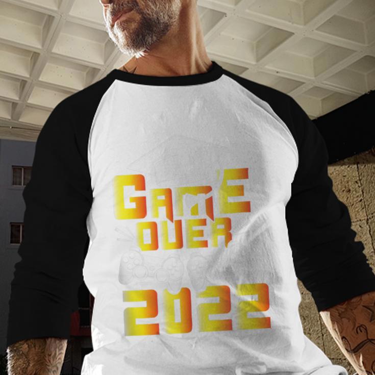 Class Of 2022 Graduation Gamer Video Console Graduate Class Baseball Raglan Shirt
