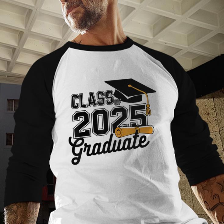 Class Of 2025 Graduate 2025 Graduation Senior 2025 Baseball Raglan Shirt