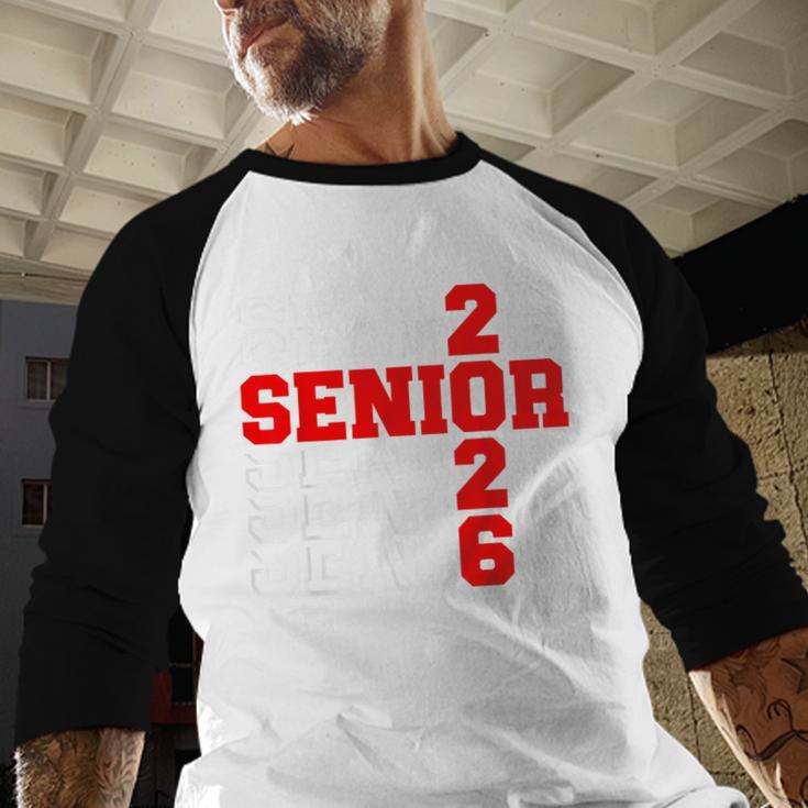 Class Of 2026 Senior Back To School 2026 Graduation 2026 Baseball Raglan Shirt