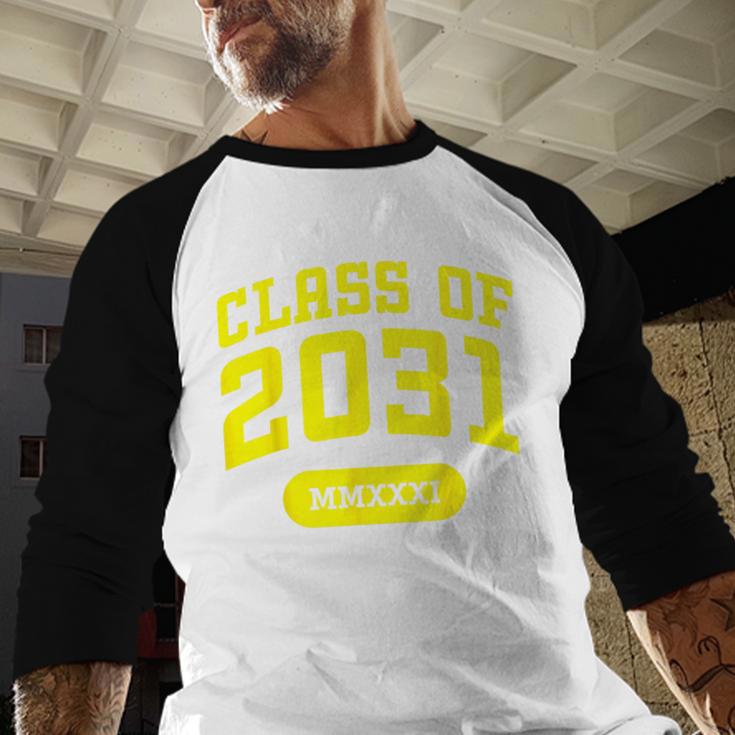 Class Of 2031 Shirts For Kindergarten Photo To Graduation Baseball Raglan Shirt