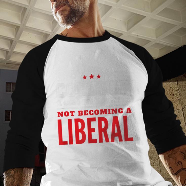 College Graduation For Conservatives Baseball Raglan Shirt