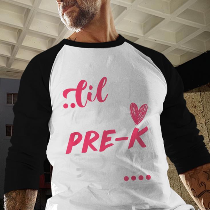 Cute Pre K Graduation Shirts Girls Tee Baseball Raglan Shirt