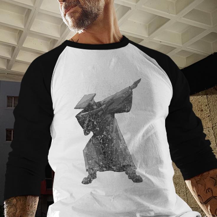 Dabbing Graduation Shirt GraduationShirt For Women Men Baseball Raglan Shirt