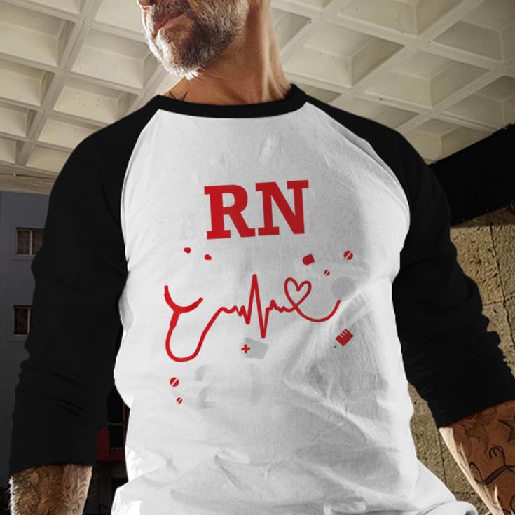 Earned It 2023 For Nurse Graduation Or RN LPN Class Of Baseball Raglan Shirt