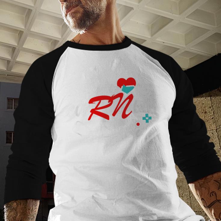 Earned It RN Nurse Graduation RN & LPN Nursing Baseball Raglan Shirt