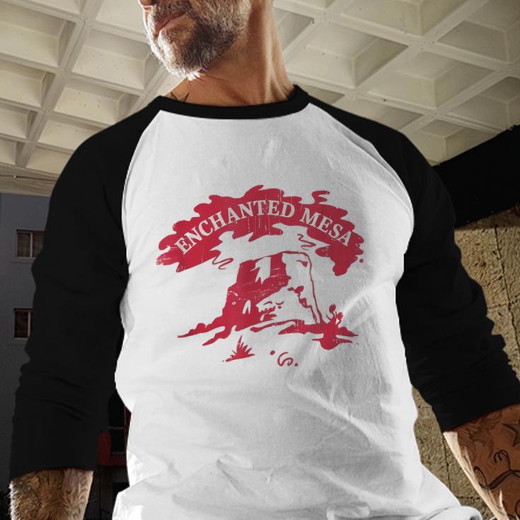 Enchanted Mesa Plateau Nostalgia Baseball Raglan Shirt
