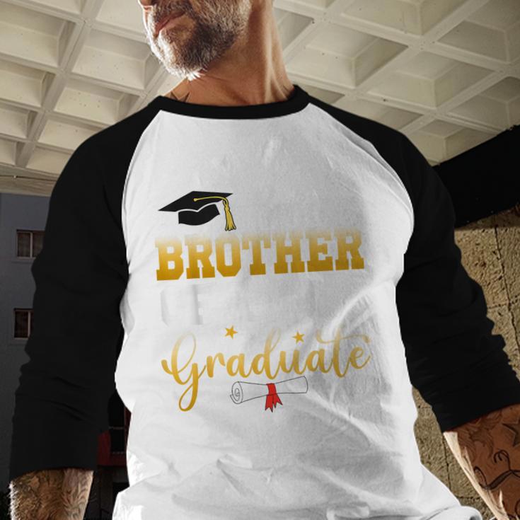 Family Graduation Party Proud Brother Of A 2026 Graduate Baseball Raglan Shirt