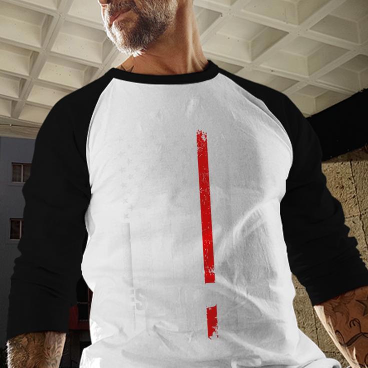Fire Academy Survivor Firemen Fire School Graduation Baseball Raglan Shirt