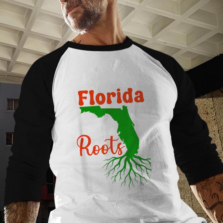 Florida Roots Florida Nostalgia Baseball Raglan Shirt