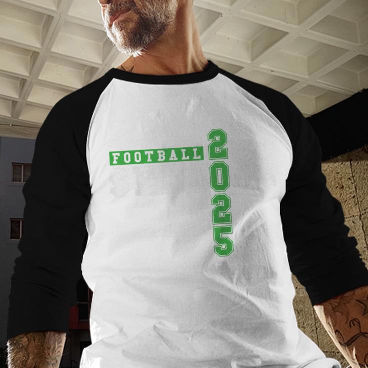 Football Senior Night Football Senior 2025 Graduation 23 Baseball Raglan Shirt