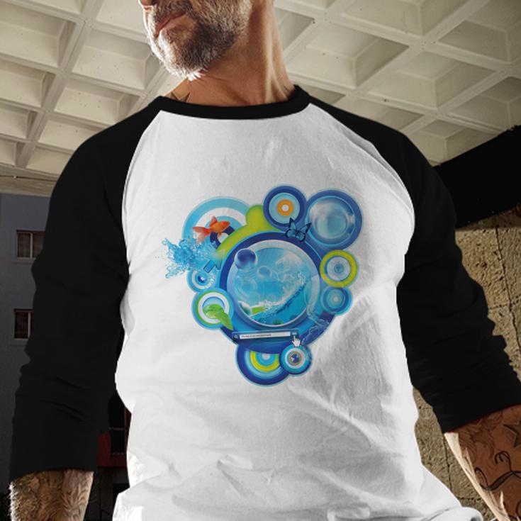 Frutiger Aero Metro Abstract Maximalism 2000s Nostalgia Baseball Raglan Shirt Frutiger Aero Metro Abstract Maximalism 2000s Nostalgia Baseball Raglan Shirt