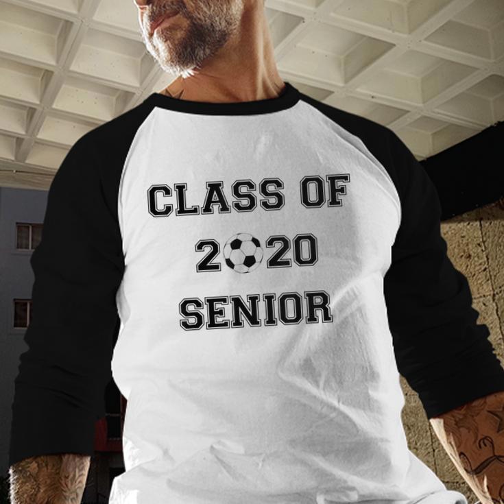 FUN CLASS OF 2020 SENIOR SOCCER GRADUATION GIFT SHIRT Baseball Raglan Shirt