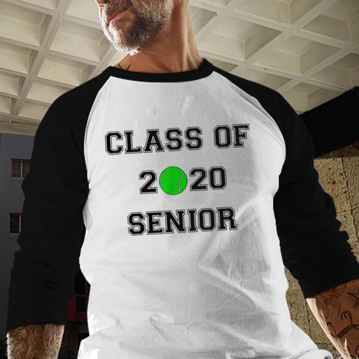 FUN CLASS OF 2020 SENIOR TENNIS GRADUATION GIFT SHIRT Baseball Raglan Shirt