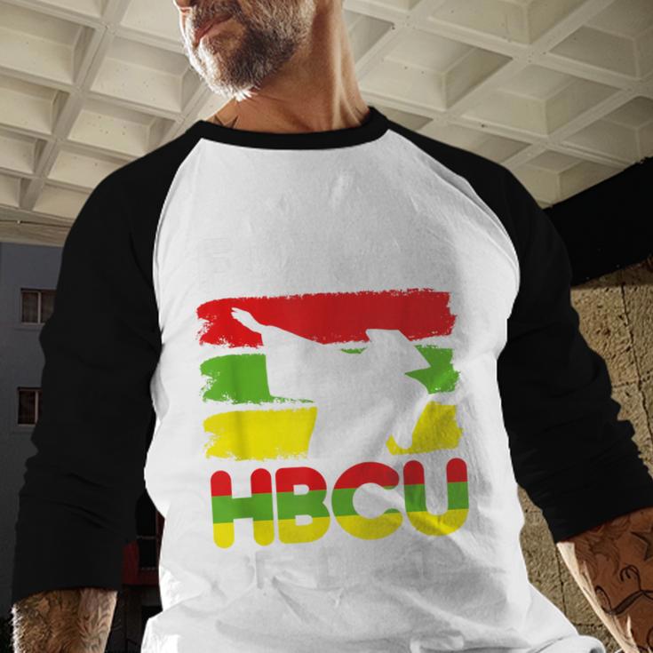 Future HBCU African American Gradute Graduation Baseball Raglan Shirt