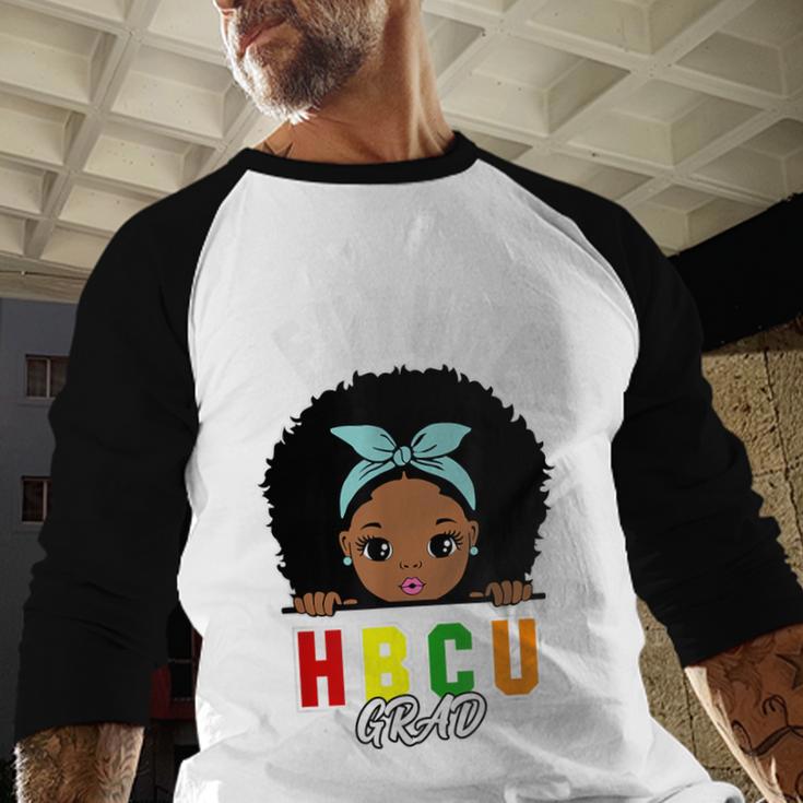 Future HBCU Grad Girl Graduation Historically College Baseball Raglan Shirt