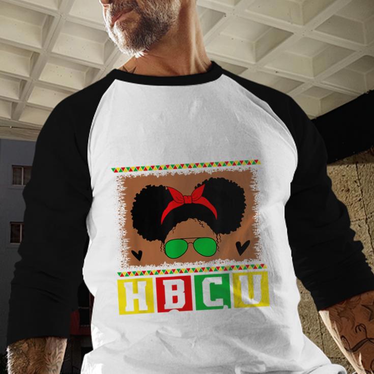 Future HBCU Grad HBCU Tomorrow Girl Graduation Kids Baseball Raglan Shirt