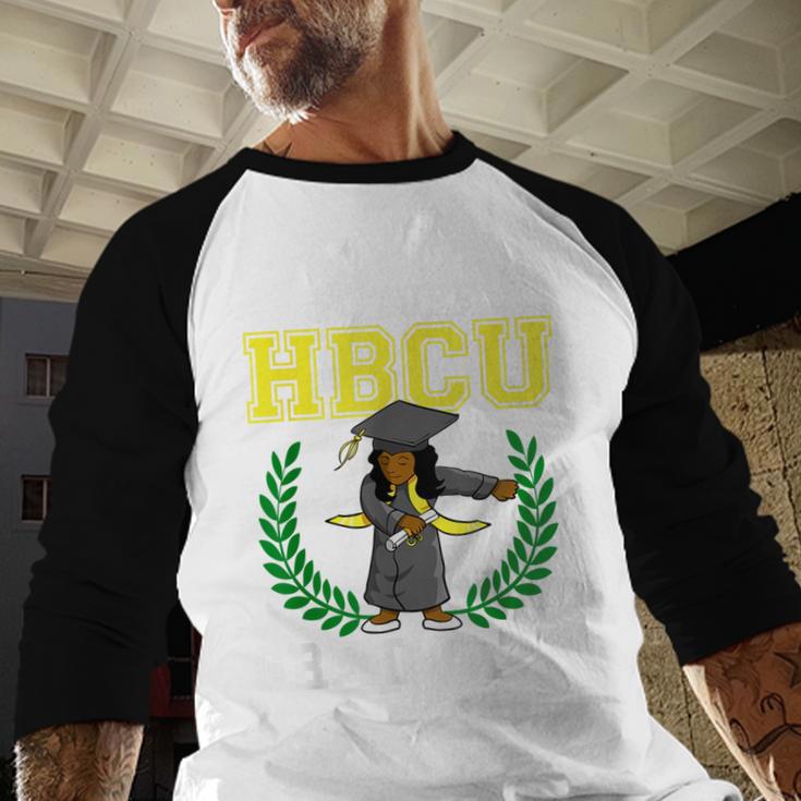 Future HBCU Graduation Shirt College Flossing Girl Tee Baseball Raglan Shirt