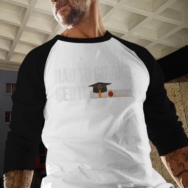 GED Graduation For Him Her Women Men GED Graduate Baseball Raglan Shirt