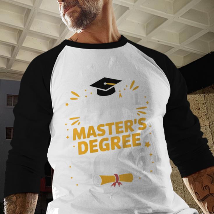 This Girl Got Her Masters Degree Graduation Mastered It 2026 Baseball Raglan Shirt