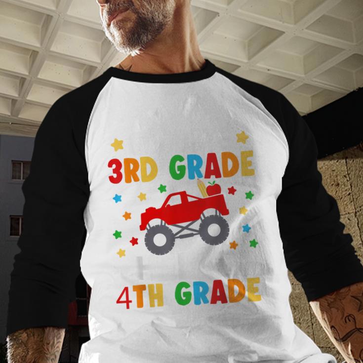 Goodbye 3rd Grade Hello 4th Grade Graduation 2024 Baseball Raglan Shirt