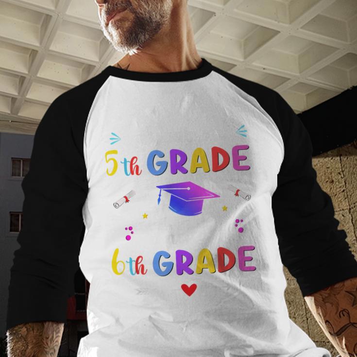 Goodbye 5th Grade Graduation Class Of 2023 Hello 6th Grade Baseball Raglan Shirt