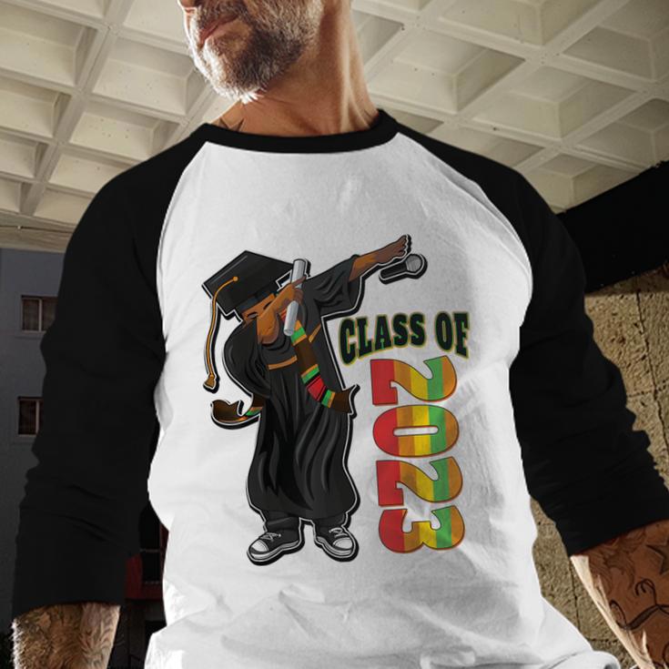Grads Senior Class Of 2023 Graduation Decoration Stole Baseball Raglan Shirt