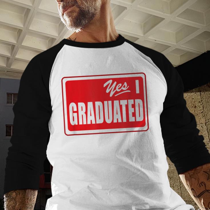 Graduate Class Of 2025 Senior Graduation End Of School Year Baseball Raglan Shirt
