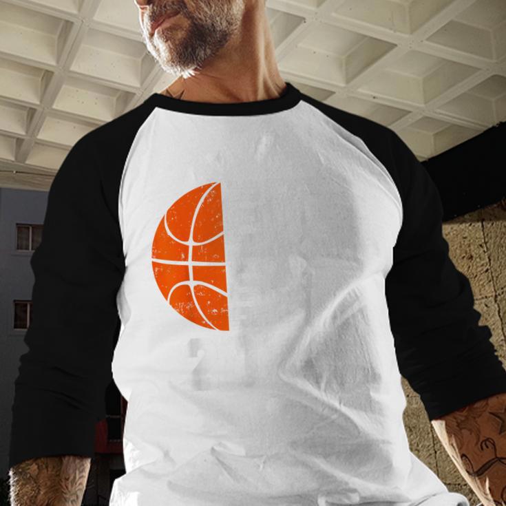 Graduate Senior Class Of 2024 Basketball Player Graduation Baseball Raglan Shirt