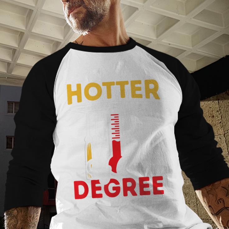 Graduation 2024 Hotter By One Degree Shirt Class Of 24 Baseball Raglan Shirt
