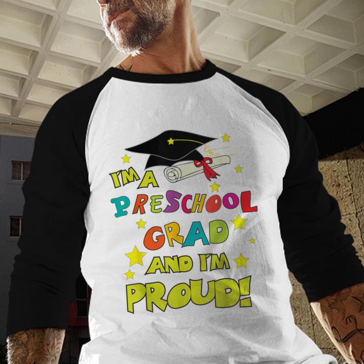 Graduation Class 2018 Cap Gown Shirt Preschool Grad Proud Baseball Raglan Shirt