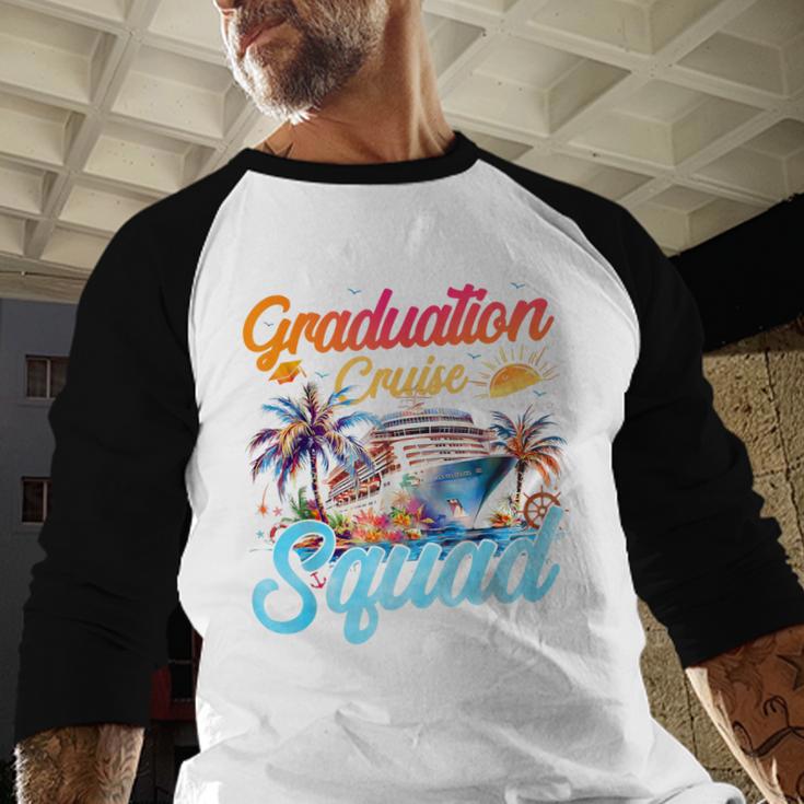 Graduation Cruise Squad 2026 Cruising Graduation Baseball Raglan Shirt