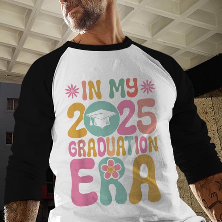 In My Graduation Era Class Of 2025 School Graduation Baseball Raglan Shirt