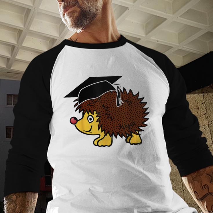 Graduation Hedgehog 2017 Graduate Graduation T-Shirt Baseball Raglan Shirt