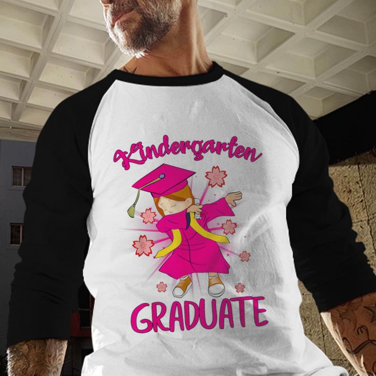 Graduation Kindergarten Last Day Of School Shirt Baseball Raglan Shirt