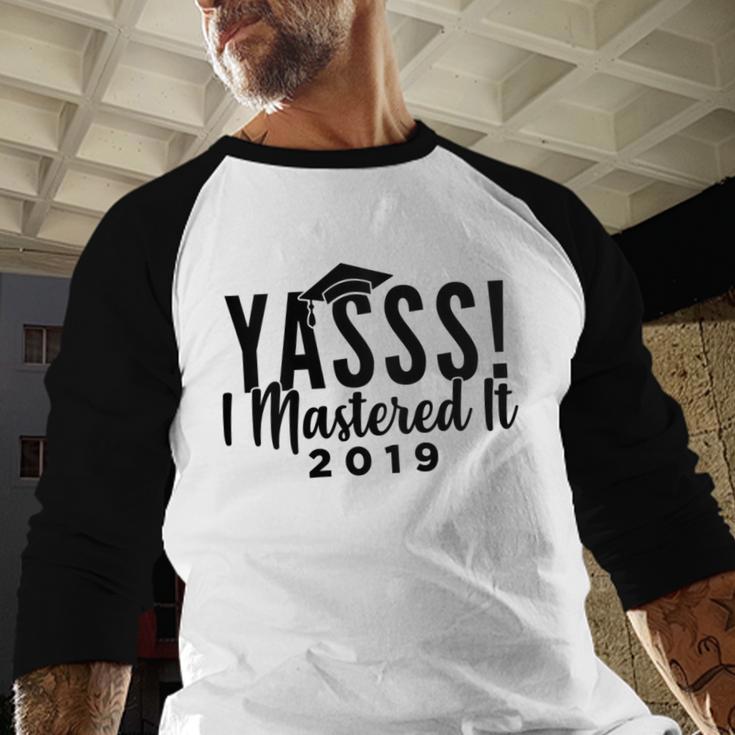 Graduation Masters For Women Baseball Raglan Shirt