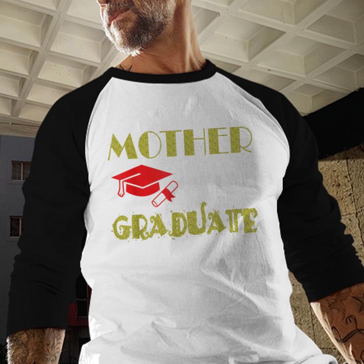 Graduation Mom Mommy Mother Of The GraduateShirt Baseball Raglan Shirt