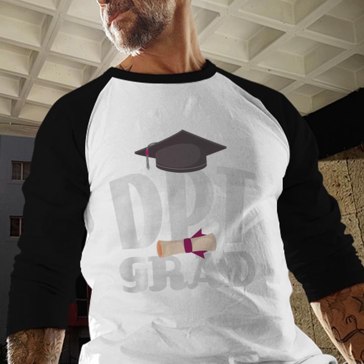 Graduation Physical Therapist Doctor Of PT DPT Baseball Raglan Shirt