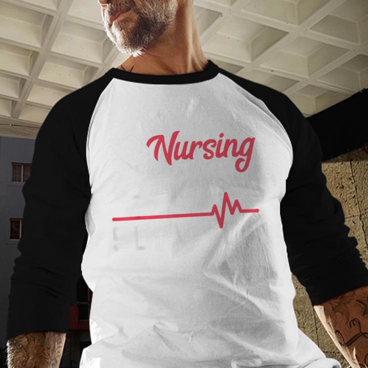 Graduation Shirt For Nurses Nursing School Survivor Tee Baseball Raglan Shirt