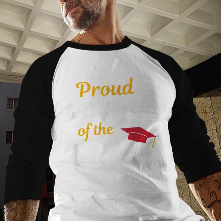 Grandpa Of Graduate Shirt Proud Grandfather Graduation Tee Baseball Raglan Shirt