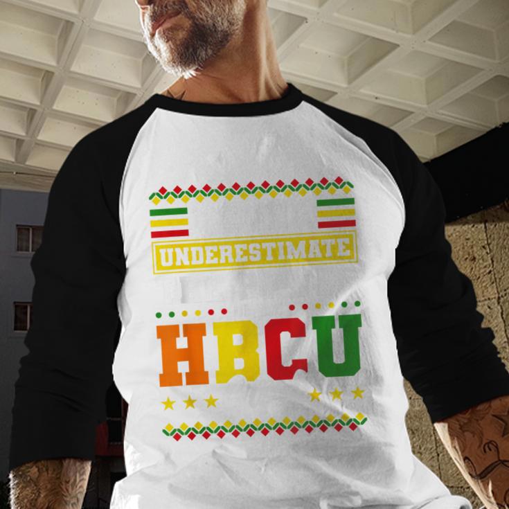 HBCU Grad Historically College Graduation Baseball Raglan Shirt