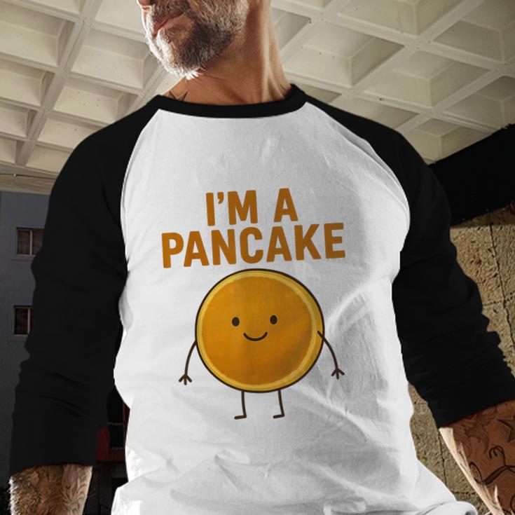 I’m a Pancake Meme For Nostalgia And Sci-Fi Fan Baseball Raglan Shirt I’m a Pancake Meme For Nostalgia And Sci-Fi Fan Baseball Raglan Shirt