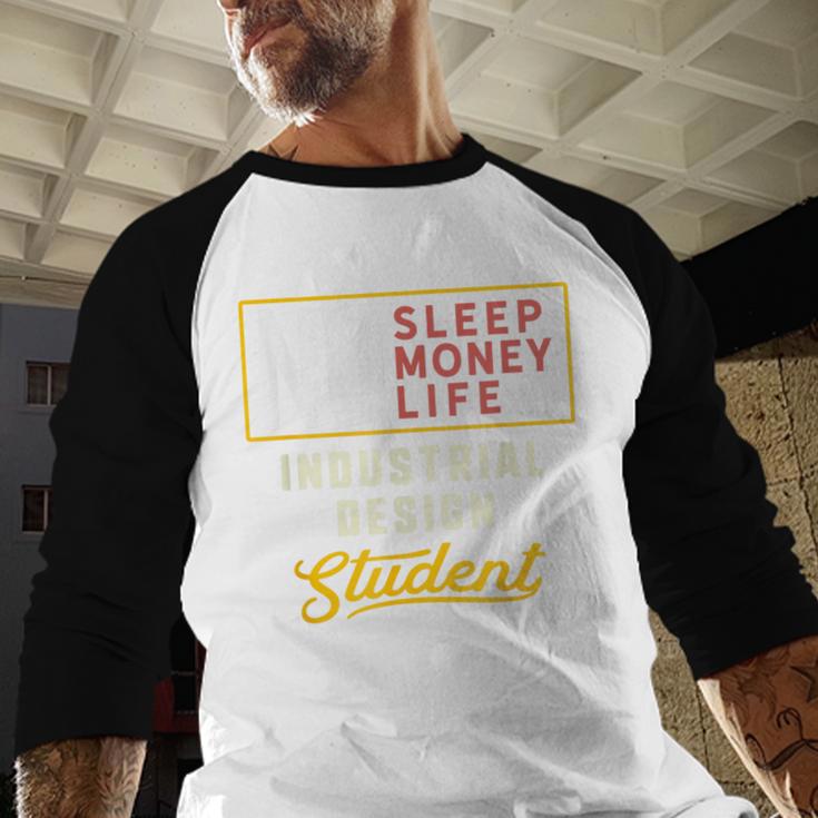 Industrial Major Student Shirt Graduation Baseball Raglan Shirt