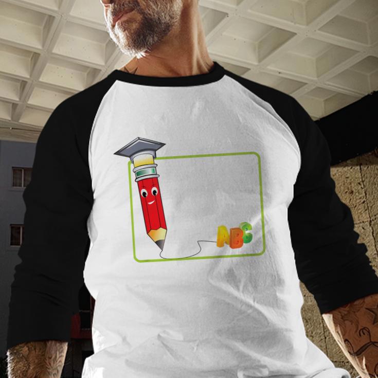 Kids Kindergarten Graduation Humor I'm So Smart I Graduated Baseball Raglan Shirt